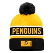 Fanatics  Authentic Pro Game & Train Cuffed Pom Knit Pittsburgh Penguins  Téli sapka