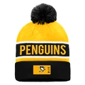 Fanatics  Authentic Pro Game & Train Cuffed Pom Knit Pittsburgh Penguins  Téli sapka
