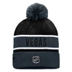 Fanatics  Authentic Pro Game & Train Cuffed Pom Knit Vegas Golden Knights  Téli sapka