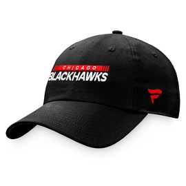 Fanatics  Authentic Pro Game & Train Unstr Adjustable Chicago Blackhawks Férfibaseballsapka
