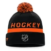 Fanatics  Authentic Pro Locker Room Cuffed Pom Knit NHL Anaheim Ducks  Téli sapka