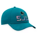 Fanatics  Authentic Pro Locker Room Structured Adjustable Cap NHL San Jose Sharks  Férfibaseballsapka