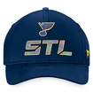 Fanatics  Authentic Pro Locker Room Structured Adjustable Cap NHL St. Louis Blues  Férfibaseballsapka