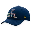 Fanatics  Authentic Pro Locker Room Structured Adjustable Cap NHL St. Louis Blues  Férfibaseballsapka