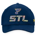 Fanatics  Authentic Pro Locker Room Structured Adjustable Cap NHL St. Louis Blues  Férfibaseballsapka