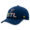 Fanatics  Authentic Pro Locker Room Structured Adjustable Cap NHL St. Louis Blues  Férfibaseballsapka