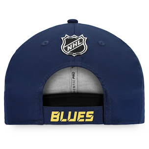 Fanatics  Authentic Pro Locker Room Structured Adjustable Cap NHL St. Louis Blues  Férfibaseballsapka
