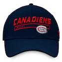 Fanatics Authentic Pro Rinkside Structured Állítható NHL Montreal Canadiens sapka