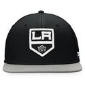 Fanatics  Core Snapback Los Angeles Kings Black-Stone Gray  Férfibaseballsapka