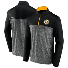 Fanatics  Mens Iconic Defender 1/4 Zip Boston Bruins Férfi-melegítőfelső