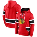 Fanatics  Mens Iconic NHL Exclusive Pullover Hoodie Chicago Blackhawks Férfi-melegítőfelső