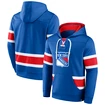 Fanatics  Mens Iconic NHL Exclusive Pullover Hoodie New York Rangers Férfi-melegítőfelső