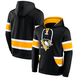 Fanatics  Mens Iconic NHL Exclusive Pullover Hoodie Pittsburgh Penguins Férfi-melegítőfelső