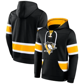 Fanatics Mens Iconic NHL Exclusive Pullover Hoodie Pittsburgh Penguins Férfi-melegítőfelső