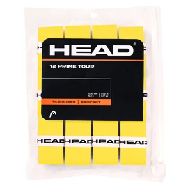 Felső nyélvédő overgrip Head Prime Tour 12x Pack Yellow