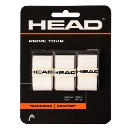 Felső nyélvédő overgrip Head Prime Tour 3x White