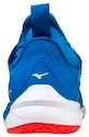 Férfi benti cipő Mizuno Wave Luminous 2 francia kék fehér