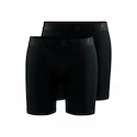 Férfi Craft Core Dry 6" 2-pack fekete boxeralsó rövidnadrágok