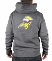 Férfi Fanatics Oversized Split Print Zip Thru Hoodie NFL Minnesota Vikings NFL Minnesota Vikings