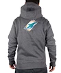 Férfi Fanatics Oversized Split Print Zip Thru kapucnis pulóver NFL Miami Dolphins