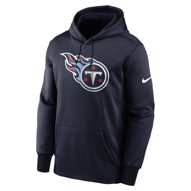 Férfi-melegítőfelső Nike  Prime Logo Therma Pullover Hoodie Tennessee Titans