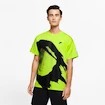 Férfi Nike Court Challenger Fireball zöld póló