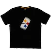 Férfi póló Fanatics Oversized Split Print NFL Pittsburgh Steelers NFL póló