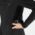 Férfi Salomon Agile Softshell kabát Fekete