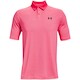 Férfi Under Armour Performance Stripe Polo Shirt rózsaszínű
