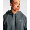 Férfi Under Armour Rival Cotton kapucnis pulóver szürke