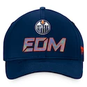 Férfibaseballsapka Fanatics  Authentic Pro Locker Room Structured Adjustable Cap NHL Edmonton Oilers