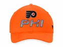 Férfibaseballsapka Fanatics  Authentic Pro Locker Room Structured Adjustable Cap NHL Philadelphia Flyers