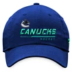 Férfibaseballsapka Fanatics  Authentic Pro Locker Room Unstructured Adjustable Cap NHL Vancouver Canucks