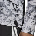 Férfidzseki adidas FAST AOP JKT grey one/white