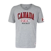 Férfipóló CCM  FLAG TEE TEAM CANADA Athletic Grey