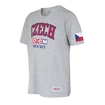 Férfipóló CCM  FLAG TEE TEAM CZECH Athletic Grey