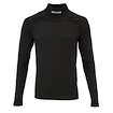 Férfipóló CCM  Neck Guard Top LS Black Senior M