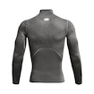 Férfipóló Under Armour  HeatGear Armour Comp Mock LS Gray