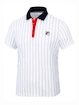 Fila  Polo Stripes White/Stripes Férfipóló