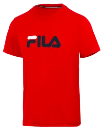 Fila T-Shirt Logo Fila Red Férfipóló