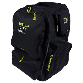 Fischer Backpack Black/Yellow Junior Gurulós hokis táska