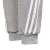 Fiú-melegítőalsó adidas  Future Icons 3-Stripes Tapered-Leg Pants Medium Grey Heather