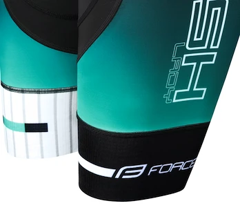 Force  Dash Lady turquoise Női kerékpáros rövidnadrág