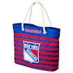 Forever Collectibles Nautical csíkos szállít táska NHL New York Rangers