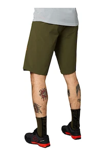 Fox  Flexair Short No Liner Olive Green Kerékpáros rövidnadrág férfiaknak