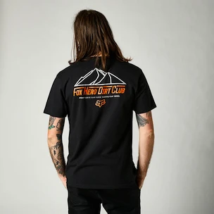 Fox  Hero Dirt Ss Premium Tee Black Férfipóló M