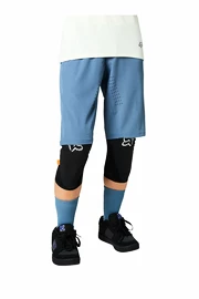 Fox Womens Flexair Lite Short Matte Blue női kerékpáros rövidnadrág