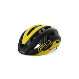 Giro Aries  Spherical Mat Black/Yellow Visma Kerékpáros sisak S