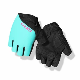 Giro JagEtte Screaming Teal/Neon Pink Női kerékpáros kesztyű