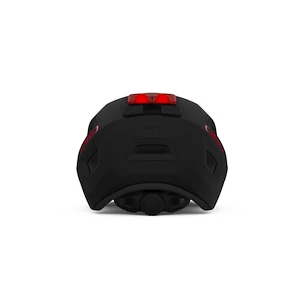 Giro Scamp  II LED Mat Black/Red Gyereksisak S
